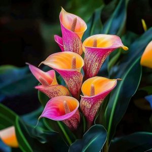 Калла Оникс купить по цене от 450р. в интернет-магазине «Посадика» с доставкой почтой в в Серове и по всей России – [изображение №1].